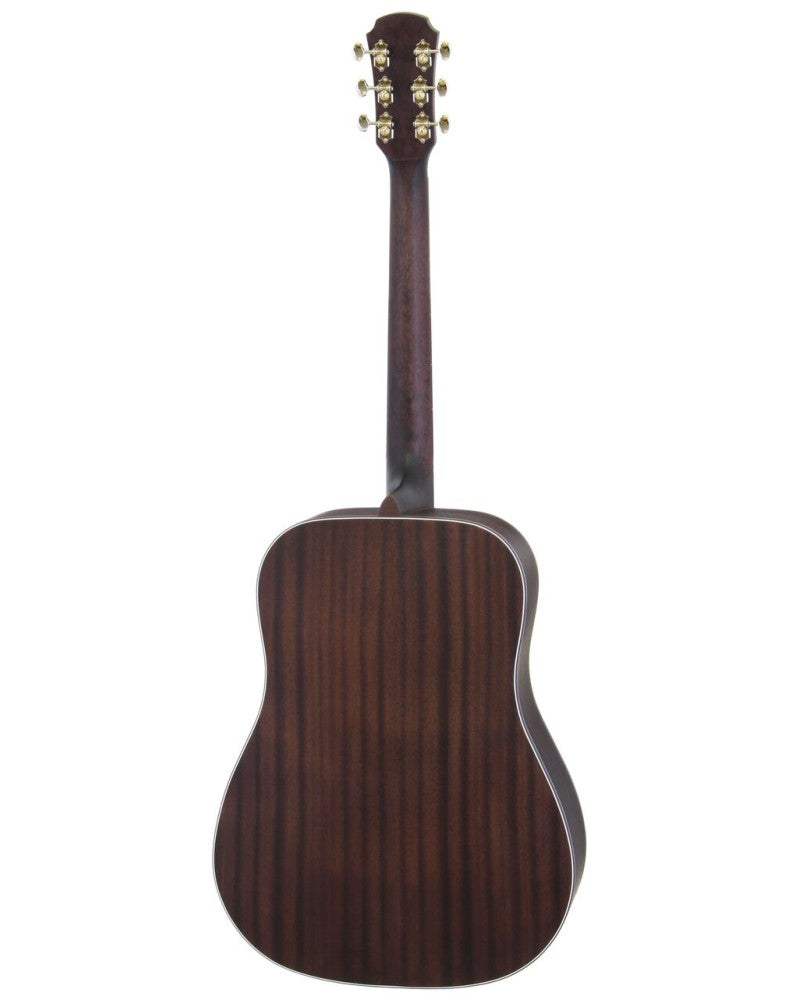 Aria 111DP Delta Player Dreadnought Acoustic Guitar | Muddy Brown