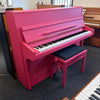 Knight K6 Raspberry Punch Refurbished Upright Piano | All Inclusive Package | Used Model