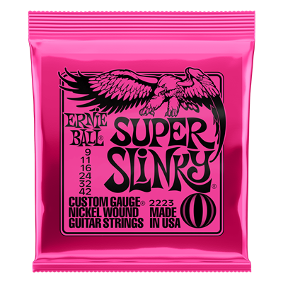 Ernie Ball Super Slinky 9-42 Guage | Set